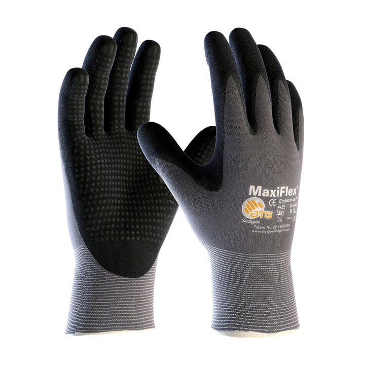 Industrial Nylon Gloves - 12 Pairs